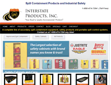 Tablet Screenshot of interstateproducts.com